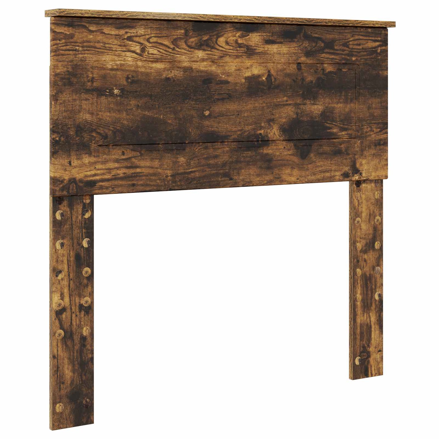 vidaXL Aufbewahrungsbett Geräucherte Eiche 100 x 200 cm Holzwerkstoff