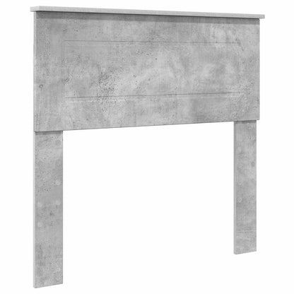 vidaXL Aufbewahrungsbett Beton Grau 70 x 190 cm Holzwerkstoff
