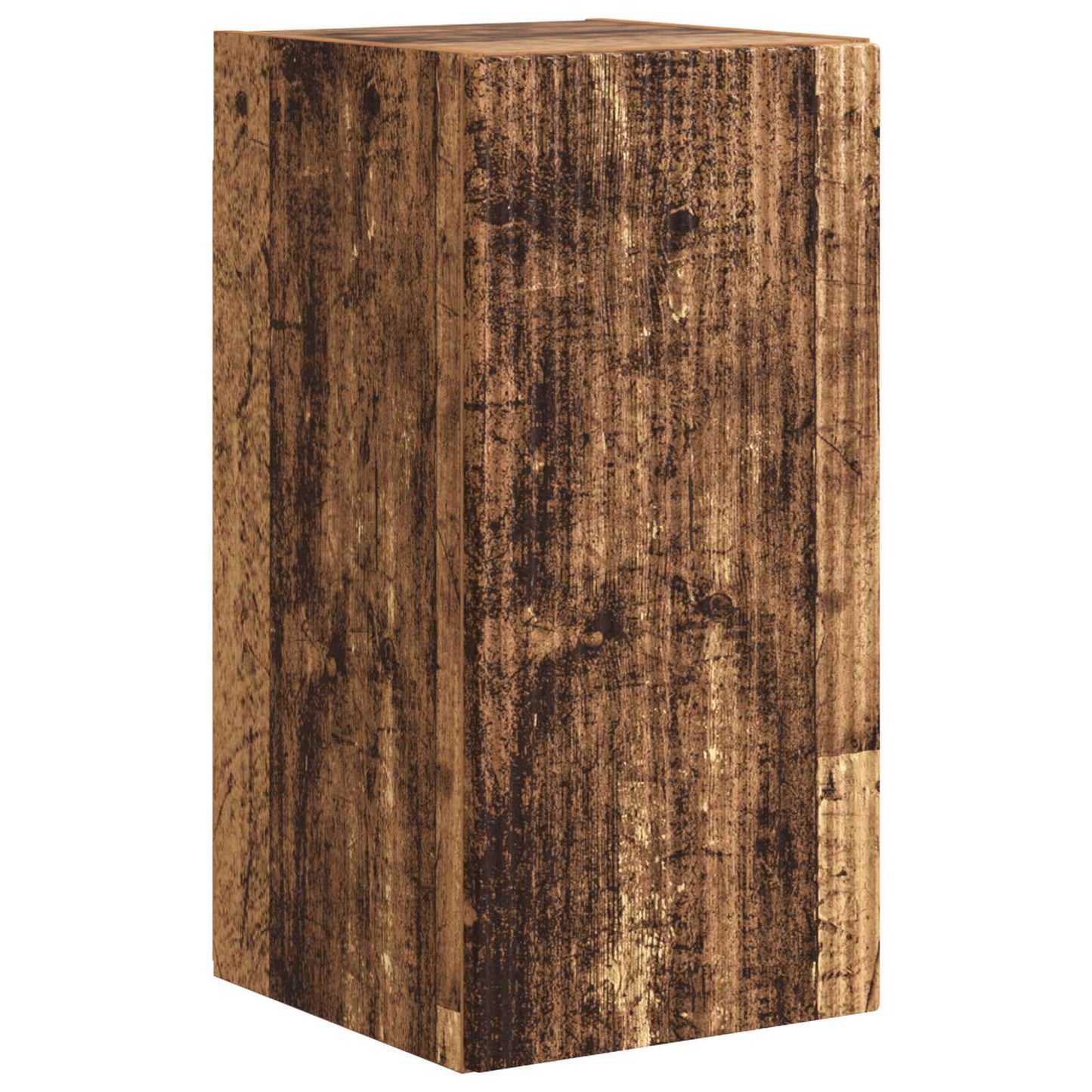 vidaXL Ensemble d'étagères murales TV 4 pcs Bois d'ingénierie Bois de récupération