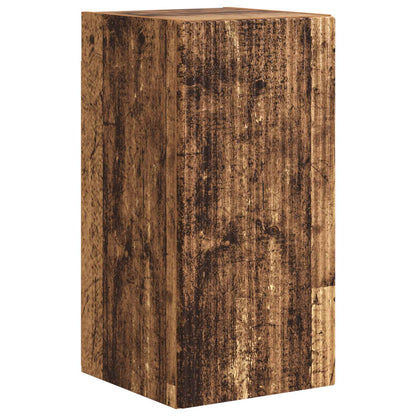 vidaXL Ensemble d'étagères murales TV 4 pcs Bois d'ingénierie Bois de récupération