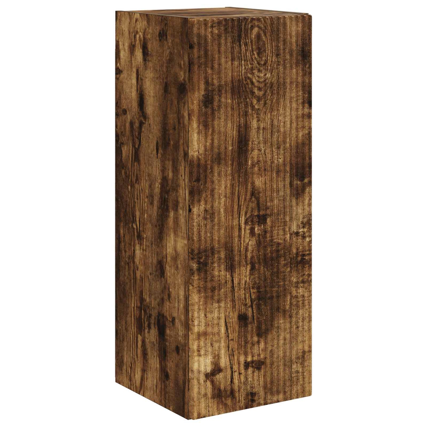 TV-Wandregal-Set 4 pcs Geräucherte Eiche Holzwerkstoff