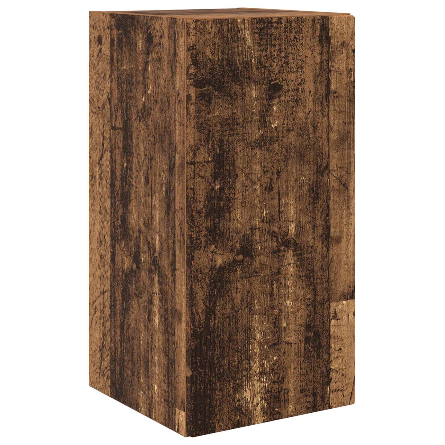 vidaXL TV-Wandregal-Set Wandmontiert 4 pcs Altholz Holzwerkstoff