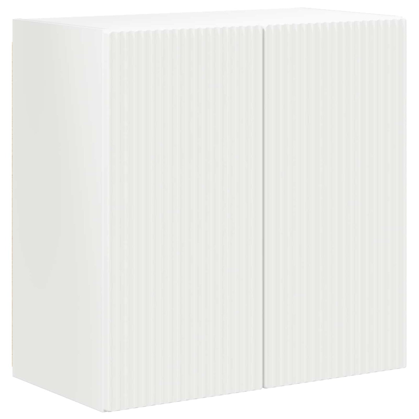 TV-Wandregal-Set Wandmontiert 6 pcs Weiß