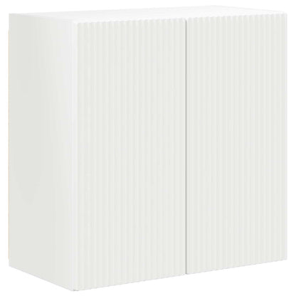 TV-Wandregal-Set Wandmontiert 6 pcs Weiß