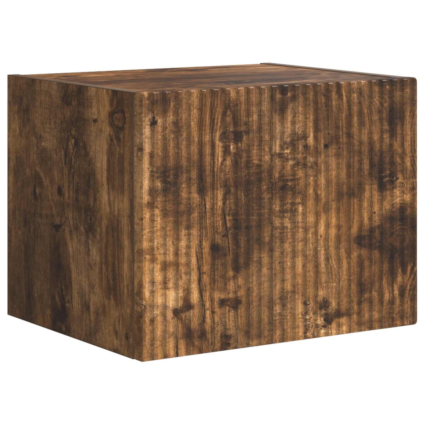 TV-Wandregal-Set Wandmontiert 6 pcs Geräucherte Eiche