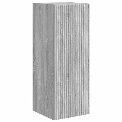 vidaXL TV-Wandregal-Set Wandmontiert 6 pcs Graues Sonoma