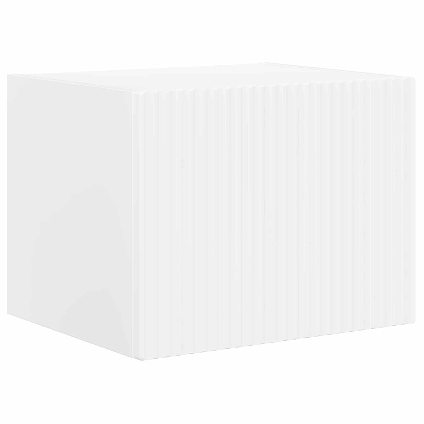 TV-Wandregal-Set Wandmontiert 6 pcs Weiß