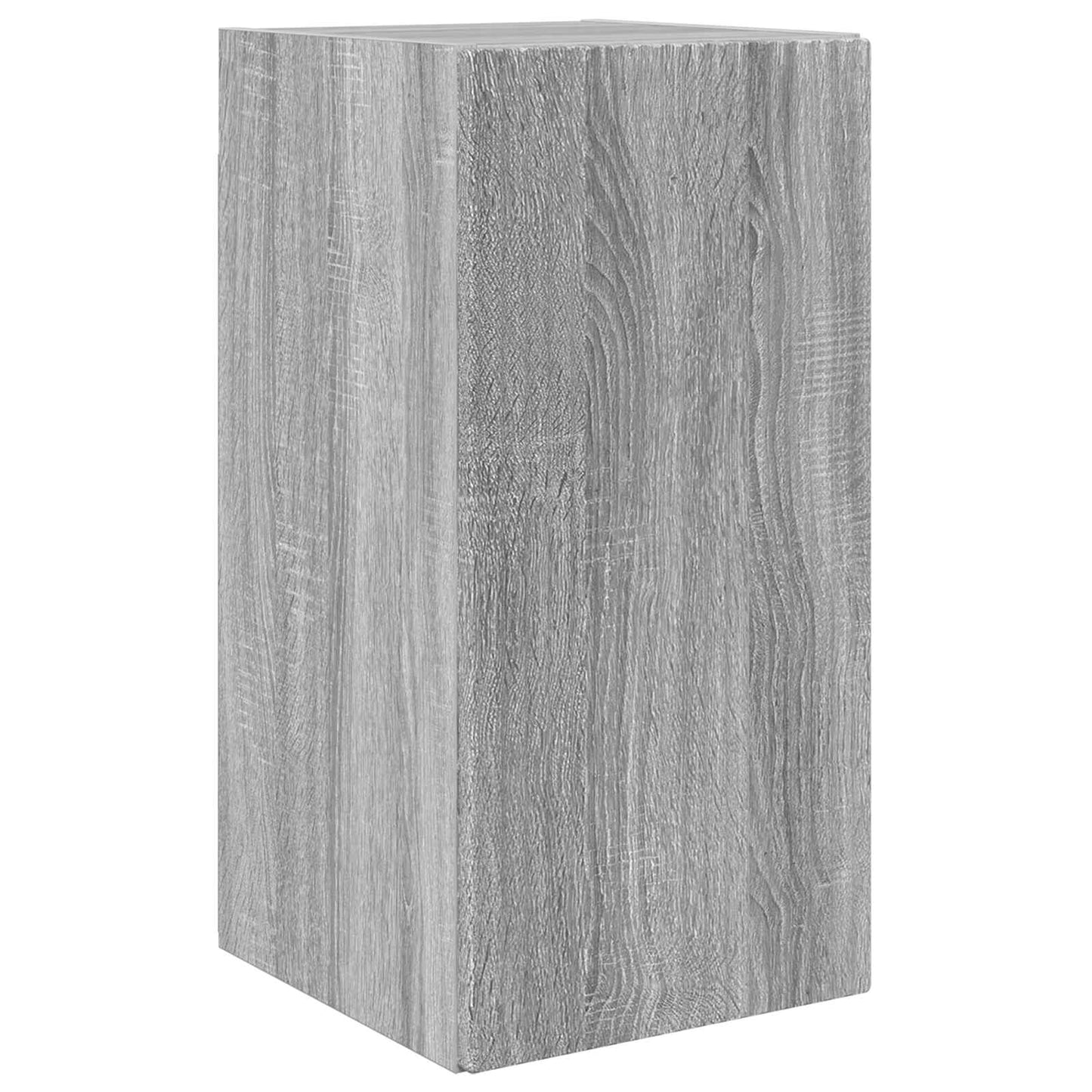 vidaXL Ensemble meuble TV mural 2 pcs Aggloméré Sonoma Gris
