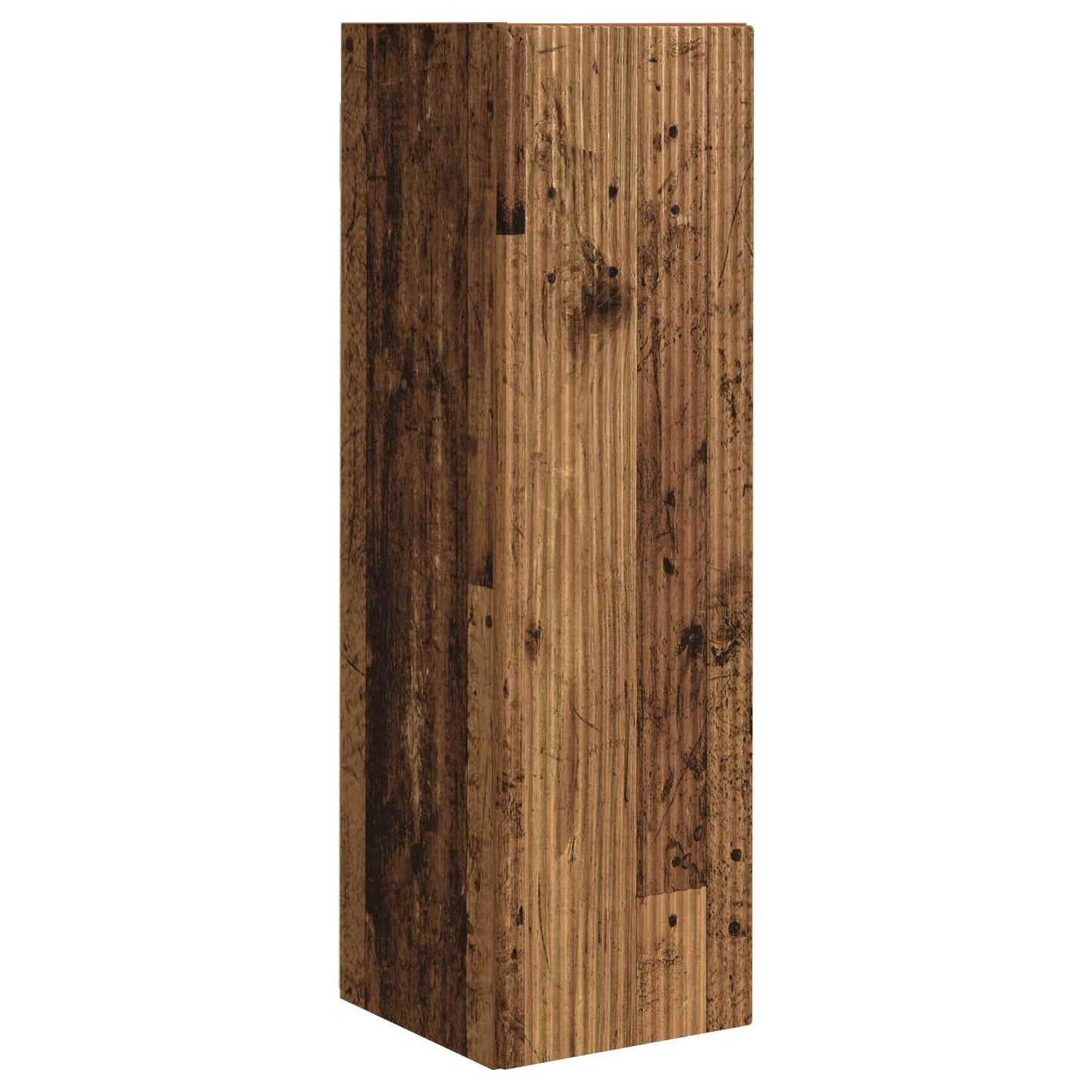 vidaXL TV-Schrankset Wandmontiert 4 pcs Altholz Holzwerkstoff