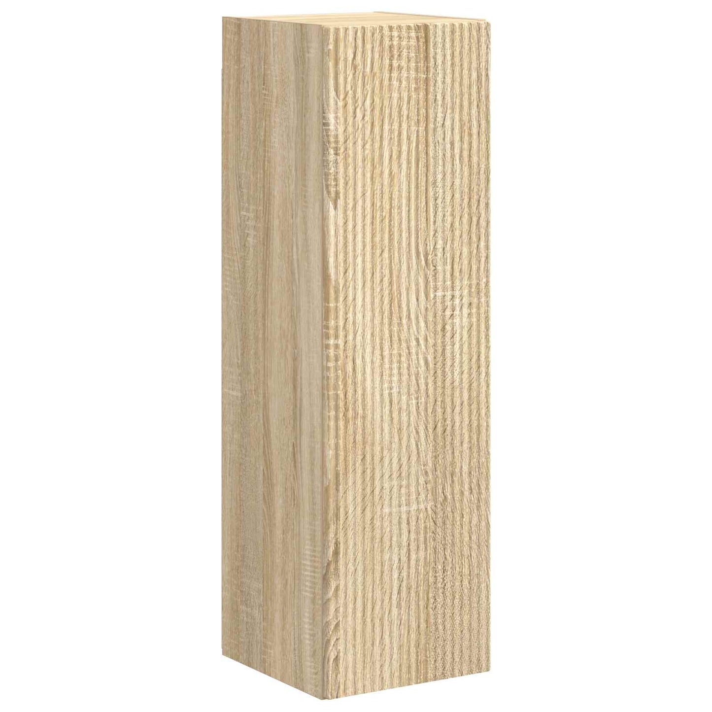 vidaXL TV-Schrankset Wandmontiert 4 pcs Sonoma-Eiche Holzwerkstoff