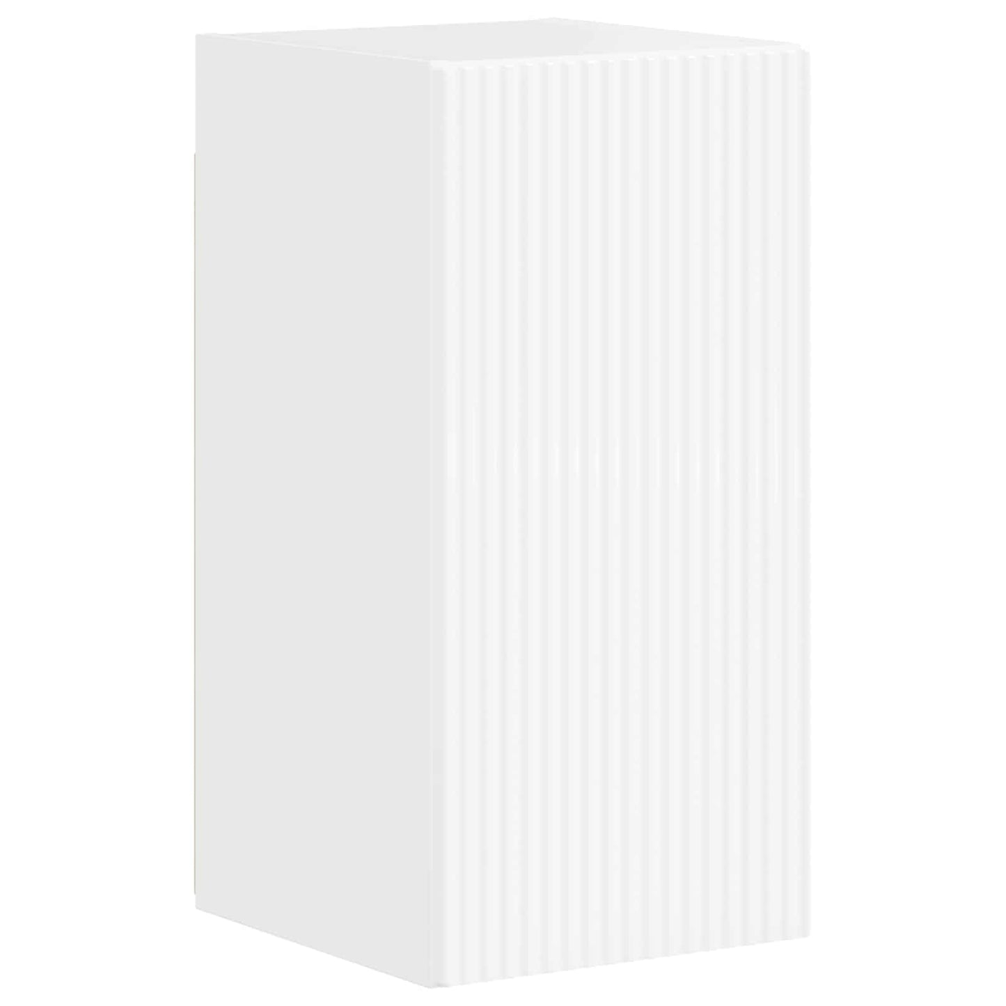 vidaXL Ensemble de meubles TV muraux 4 pcs Blanc brillant Bois d'ingénierie