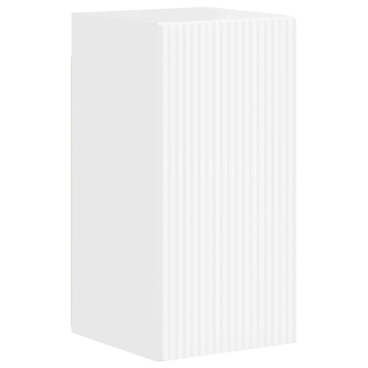 vidaXL Ensemble de meubles TV muraux 4 pcs Blanc brillant Bois d'ingénierie