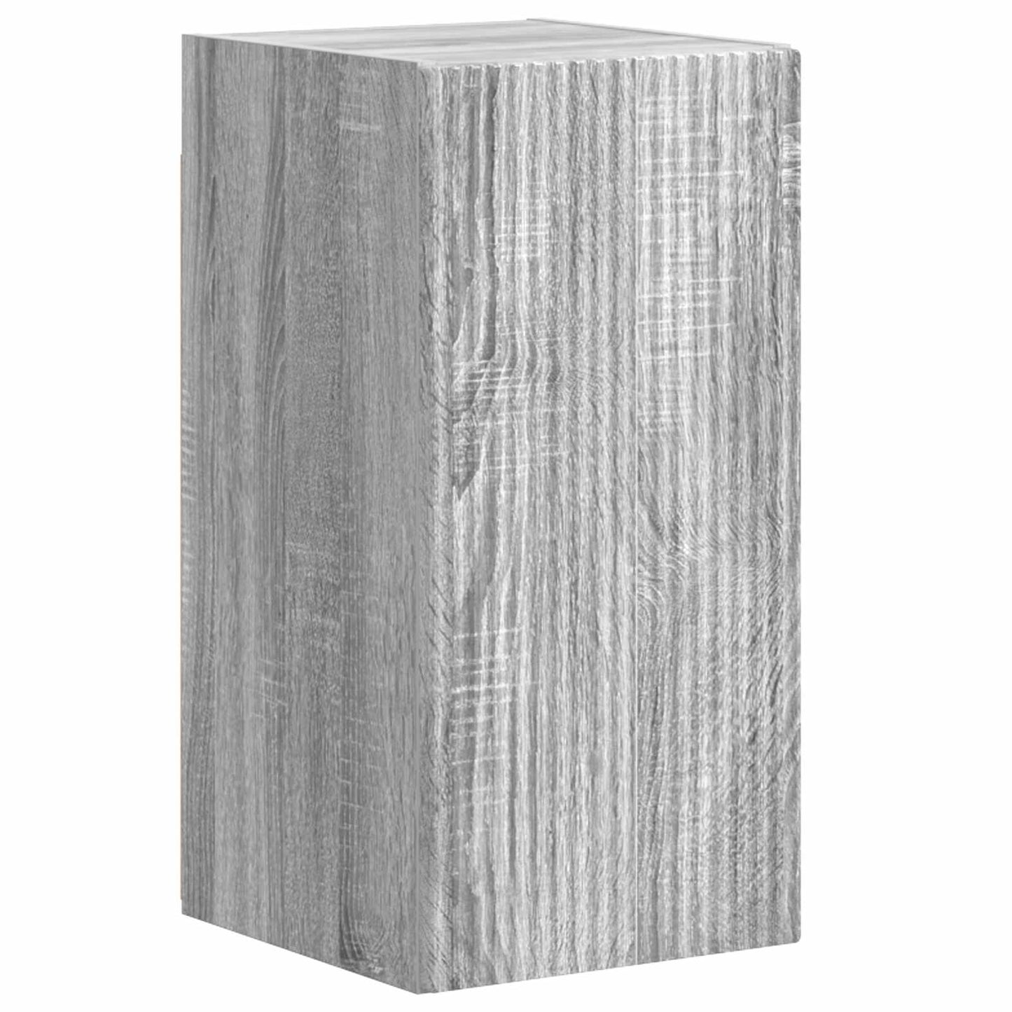vidaXL Meuble TV mural 4 pcs Bois d'ingénierie gris Sonoma