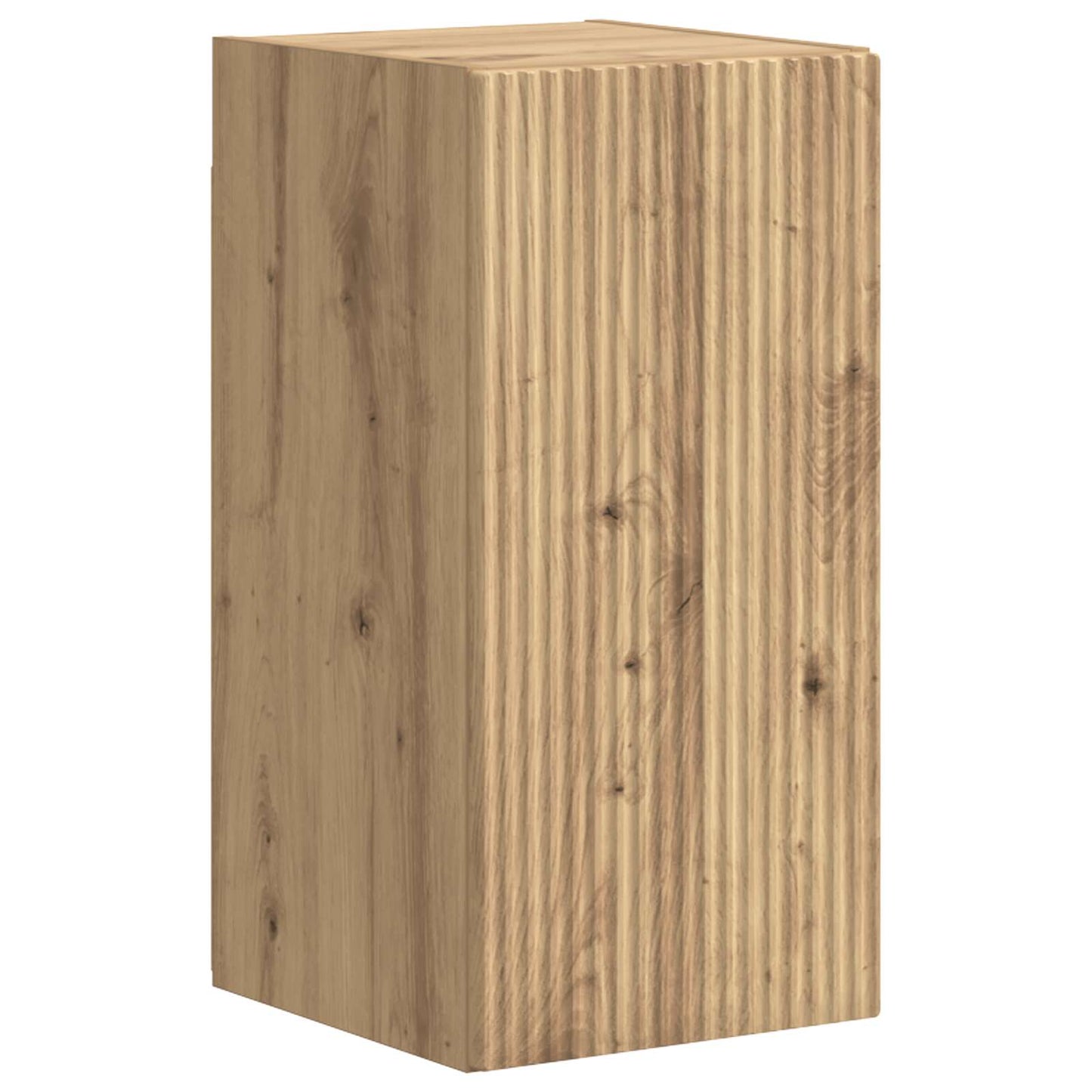 vidaXL Meuble TV mural 4 pcs Chêne artisan en bois d'ingénierie