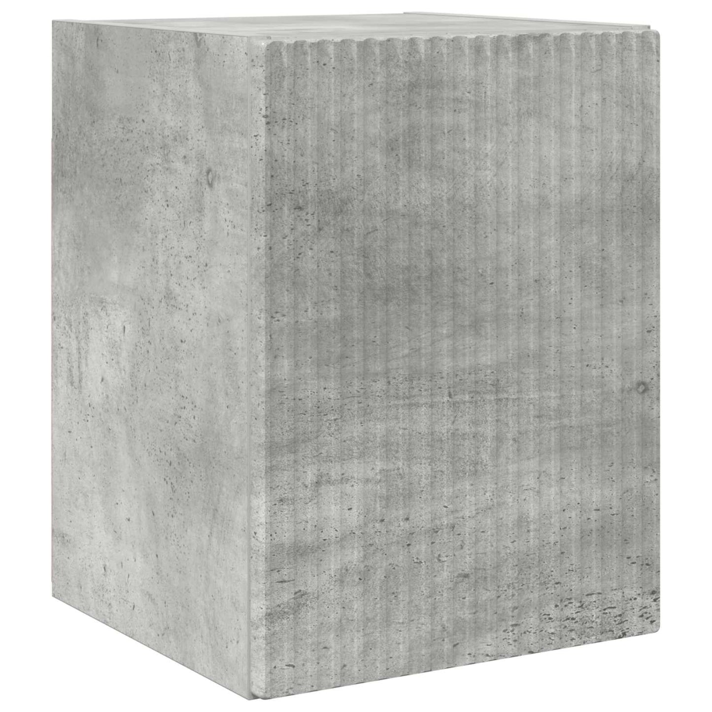 vidaXL TV-Schrankset Wandmontiert 4 pcs Beton Grau Holzwerkstoff