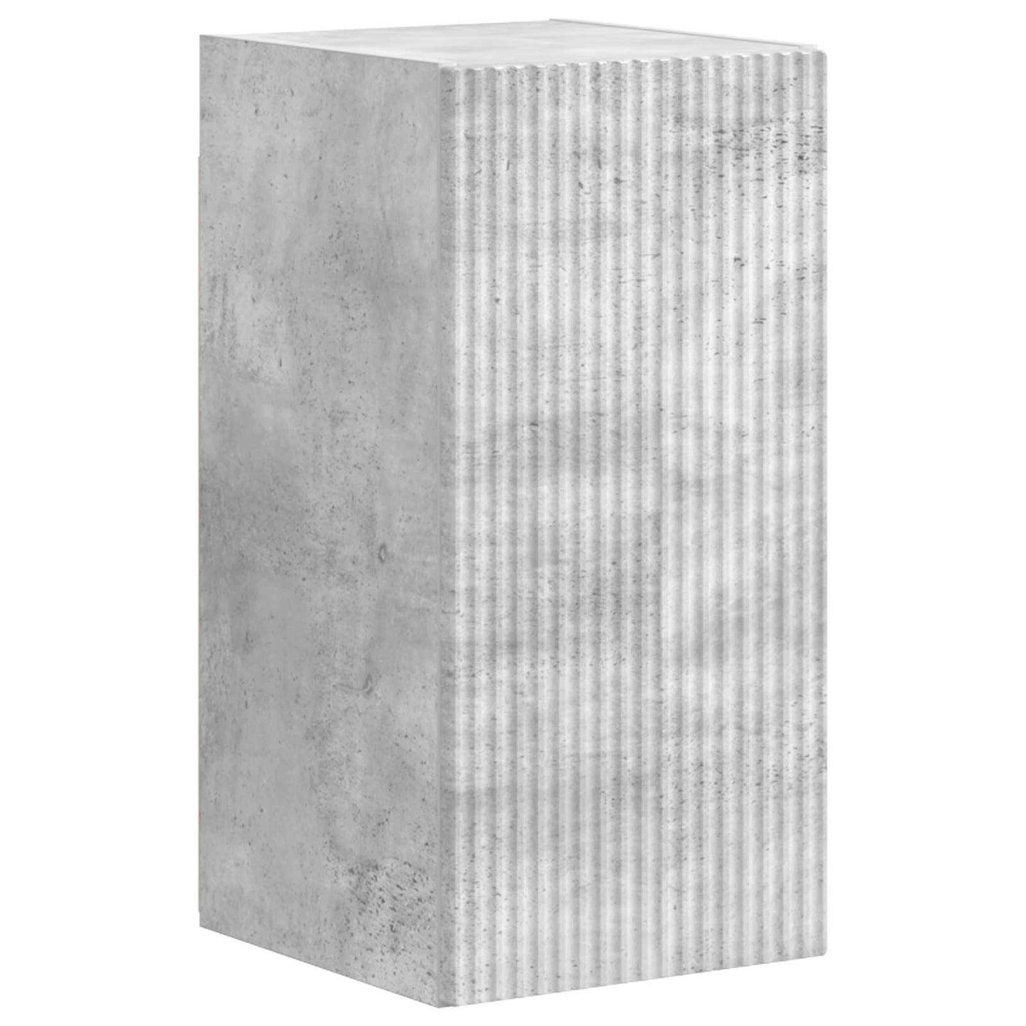 vidaXL Ensemble de meubles TV muraux 4 pcs Gris béton Aggloméré