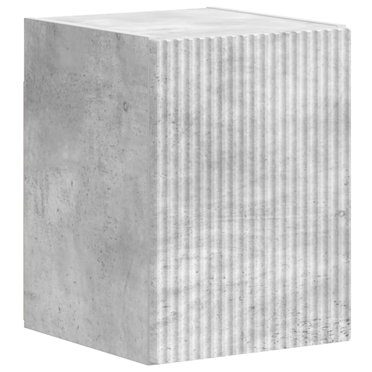 vidaXL Ensemble de meubles TV muraux 4 pcs Gris béton Aggloméré