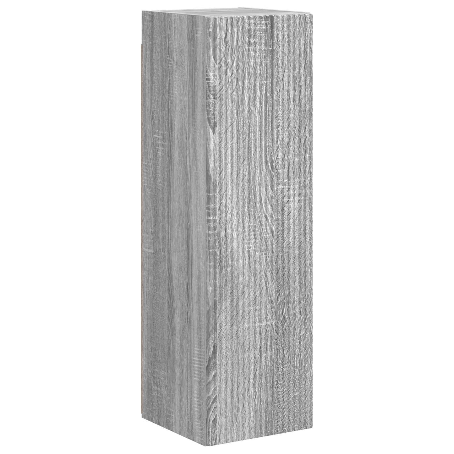 vidaXL TV-Schrankset Wandmontiert 4 pcs Graues Sonoma Holzwerkstoff