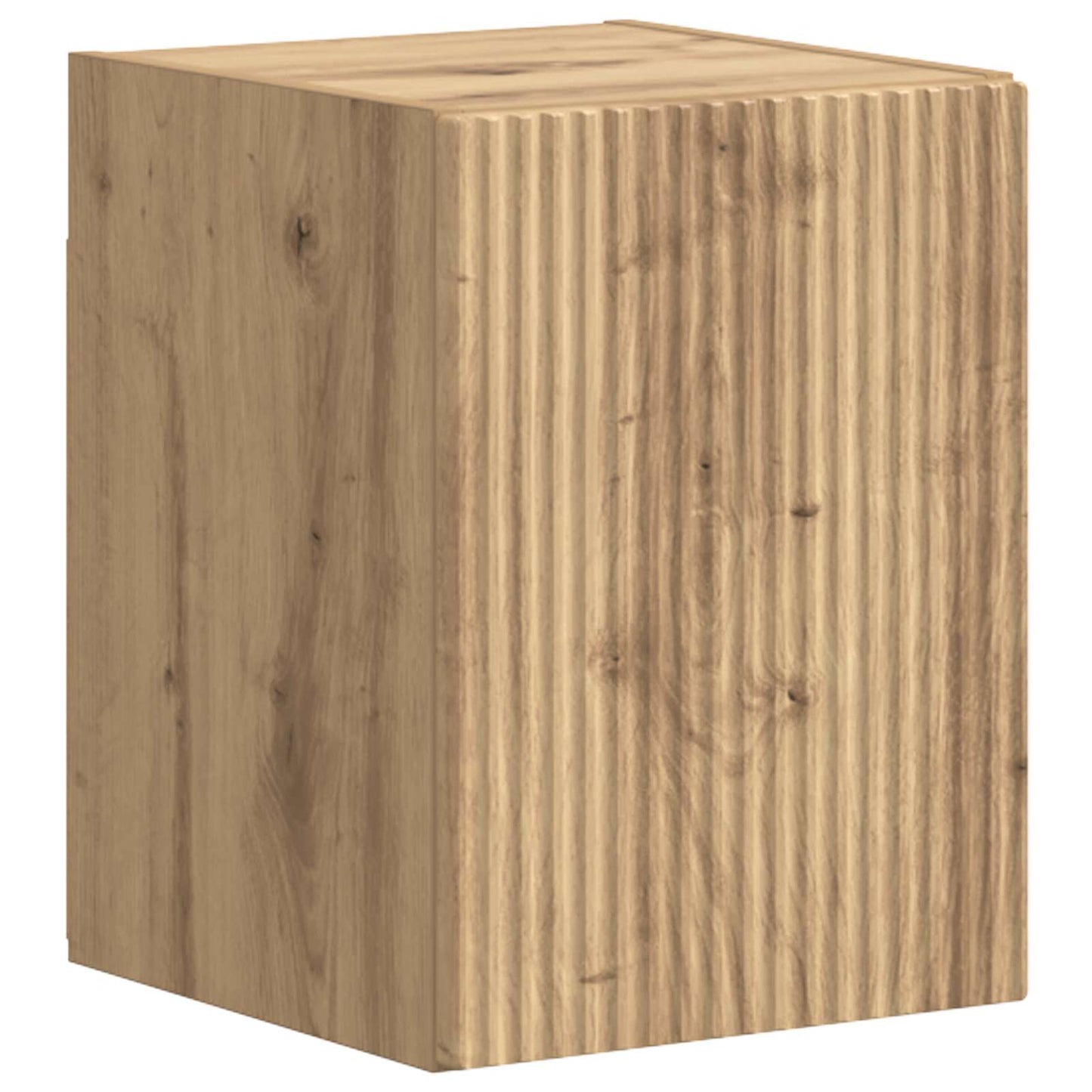 vidaXL TV-Schrankset Wandmontiert 4 pcs Artisan-Eiche Holzwerkstoff