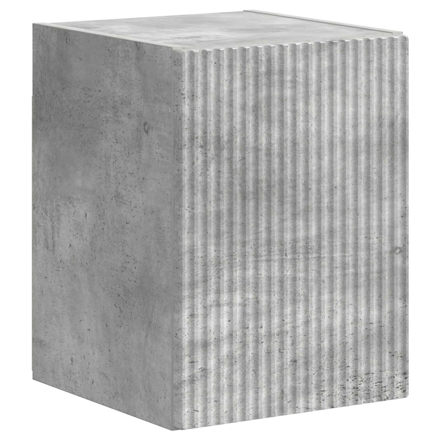 vidaXL Ensemble de meubles TV muraux 4 pcs Gris béton Aggloméré