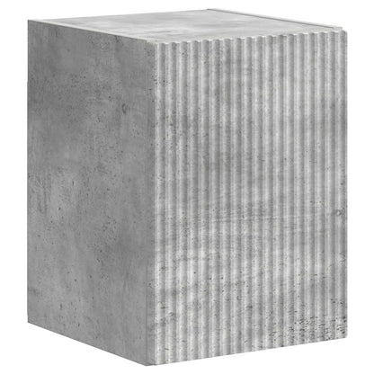 vidaXL Ensemble de meubles TV muraux 4 pcs Gris béton Aggloméré