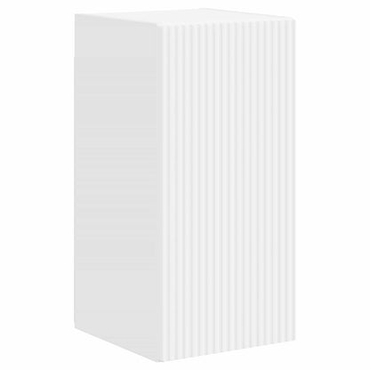 vidaXL TV-Schrankset Wandmontiert 4 pcs Hochglanz Weiß Holzwerkstoff