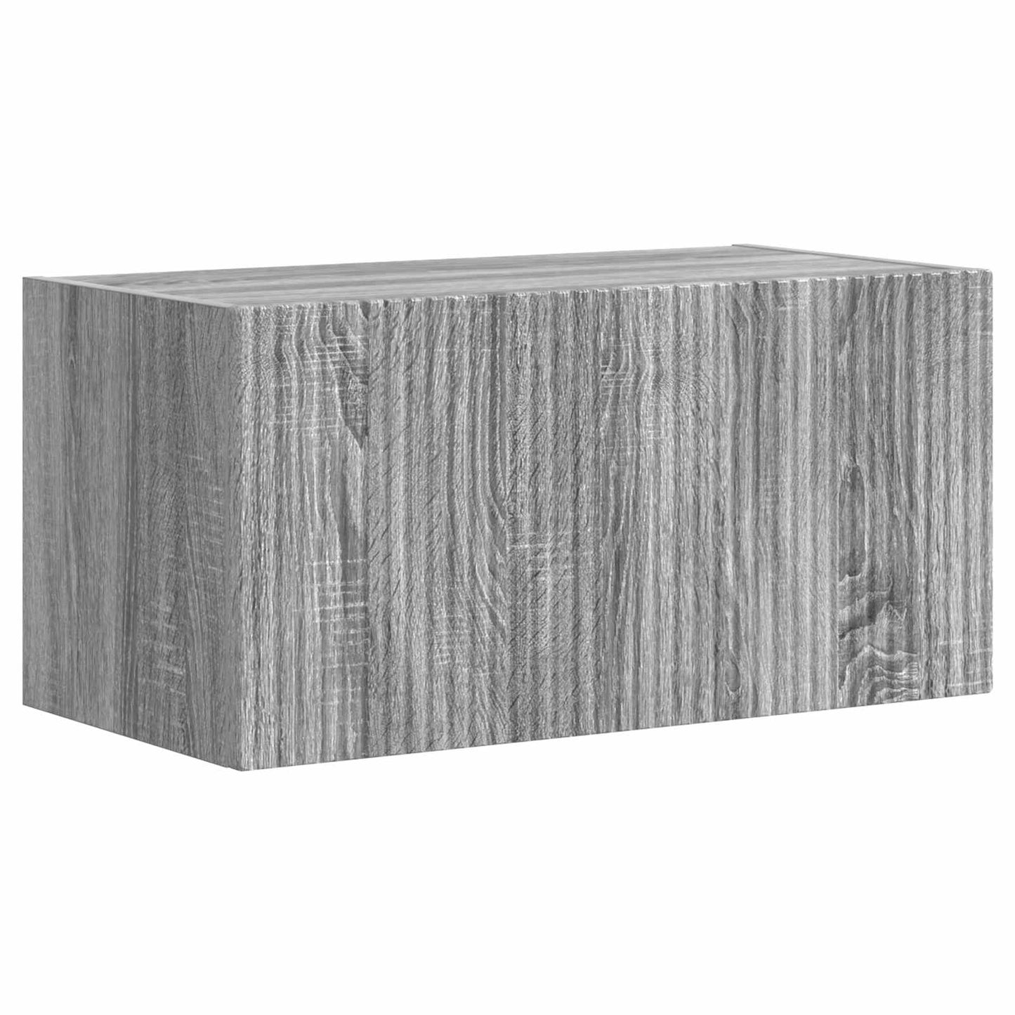 vidaXL TV-Schrankset Wandmontiert 4 pcs Graues Sonoma Holzwerkstoff