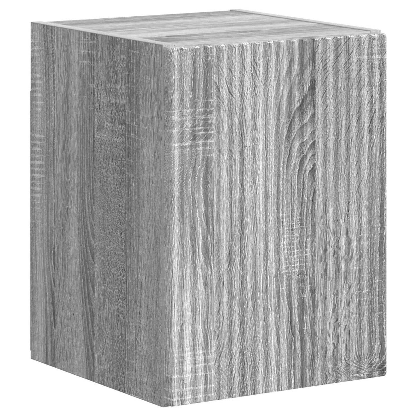 vidaXL TV-Schrankset Wandmontiert 4 pcs Graues Sonoma Holzwerkstoff