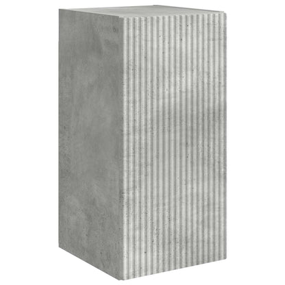 vidaXL TV-Schrankset Wandmontiert 6 pcs Beton Grau Holzwerkstoff