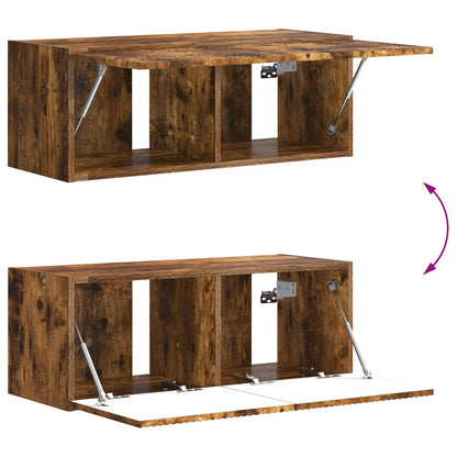 vidaXL TV-Schrankset 6 pcs Geräucherte Eiche Holzwerkstoff