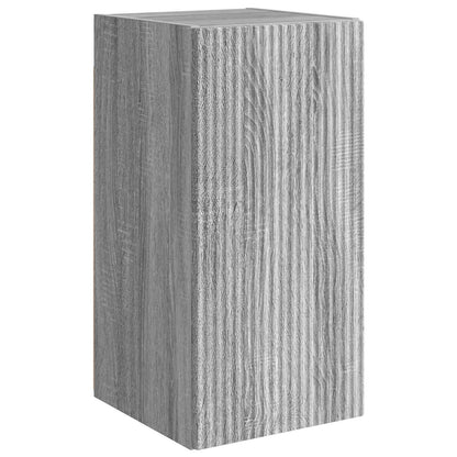 vidaXL TV-Schrankset Wandmontiert 6 pcs Graues Sonoma Holzwerkstoff