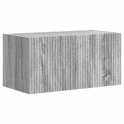 vidaXL TV-Schrankset Wandmontiert 5 pcs Graues Sonoma Holzwerkstoff