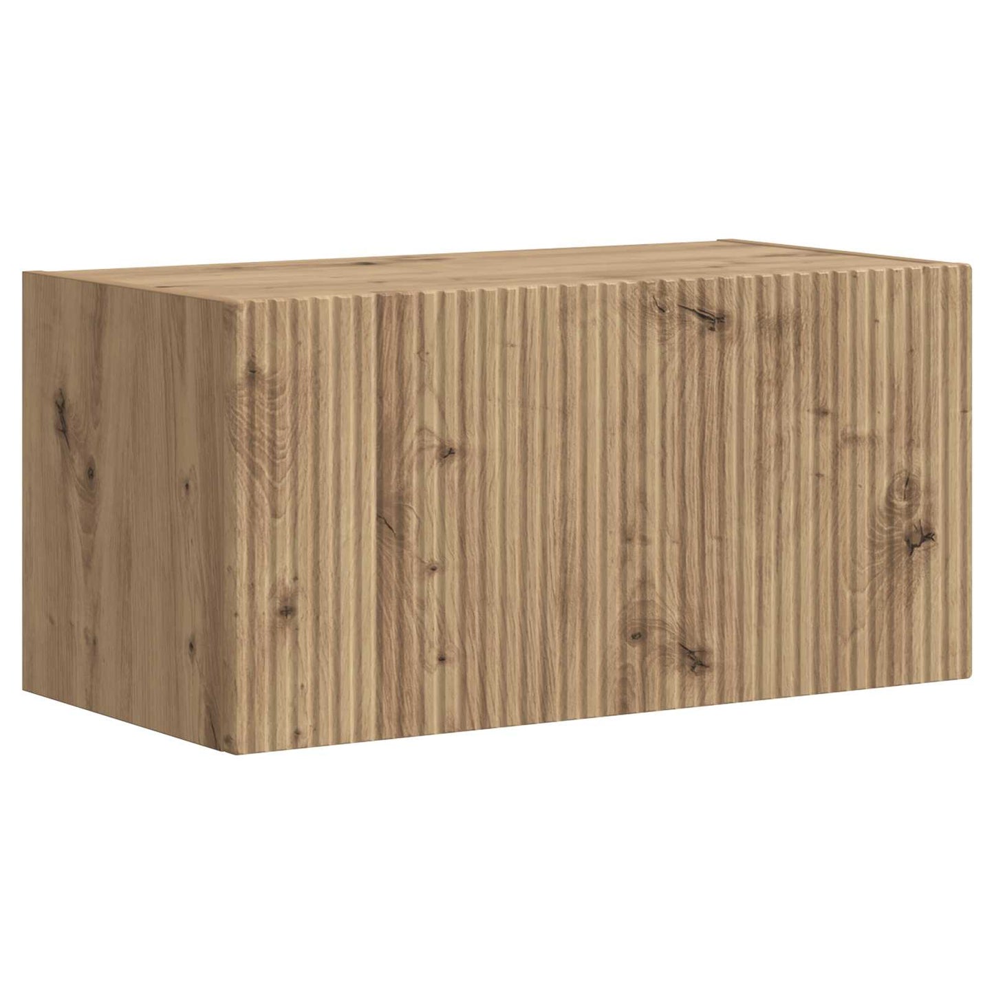 vidaXL TV-Schrankset Wandmontiert 5 pcs Artisan-Eiche Holzwerkstoff