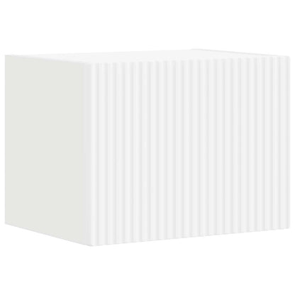 TV-Schrankset Wandmontiert 5 pcs Weiß Holzwerkstoff