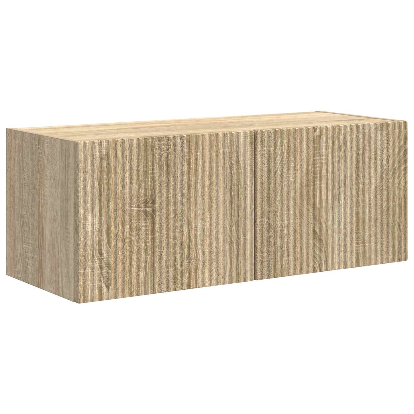 vidaXL TV-Schrankset Wandmontiert 5 pcs Sonoma-Eiche Holzwerkstoff