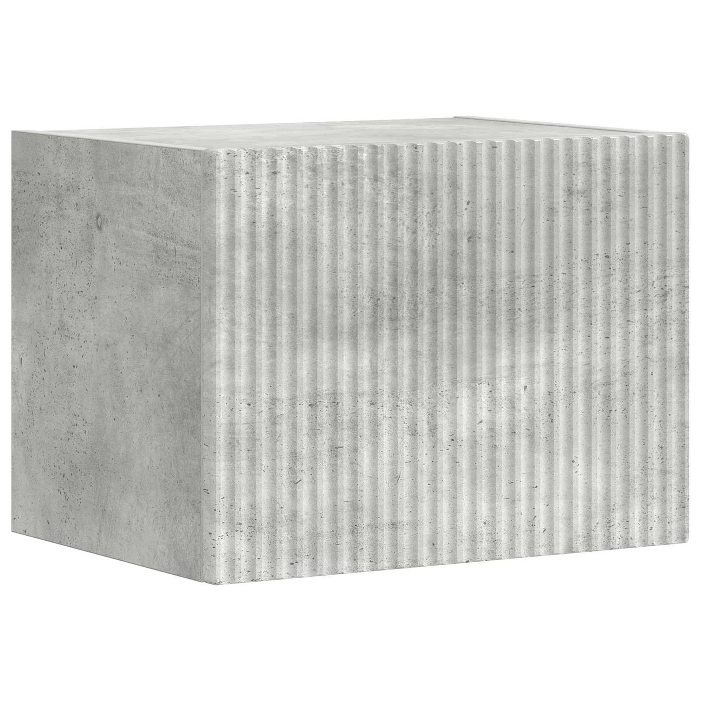vidaXL TV-Schrankset Wandmontiert 5 pcs Beton Grau Holzwerkstoff