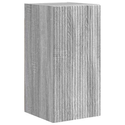 vidaXL TV-Schrankset Wandmontiert 5 pcs Graues Sonoma Holzwerkstoff