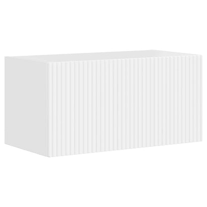 TV-Schrankset 5 pcs Hochglanz Weiß Holzwerkstoff