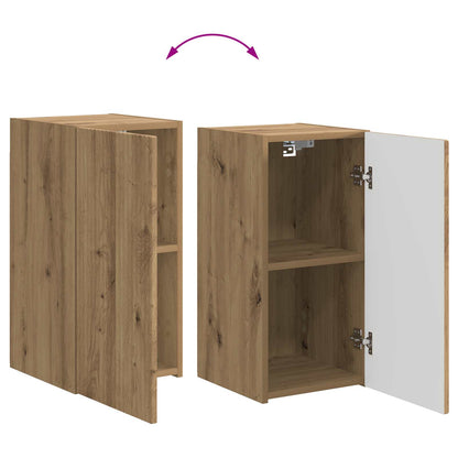 vidaXL TV-Schrankset 5 pcs Artisan-Eiche Holzwerkstoff