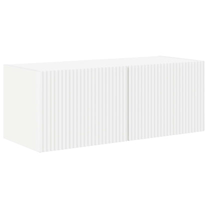 vidaXL TV-Schrankset 4 pcs Weiß Holzwerkstoff