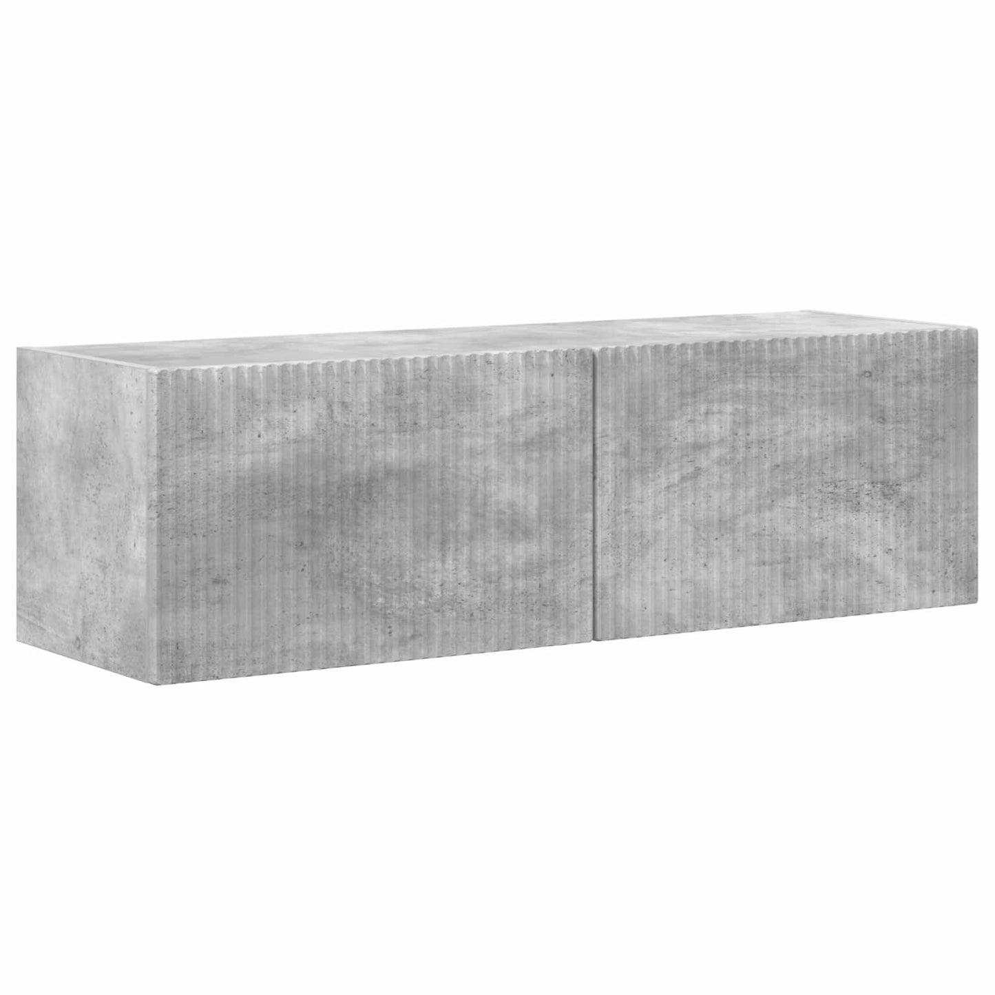 vidaXL TV-Schrankset 4 pcs Beton Grau Holzwerkstoff