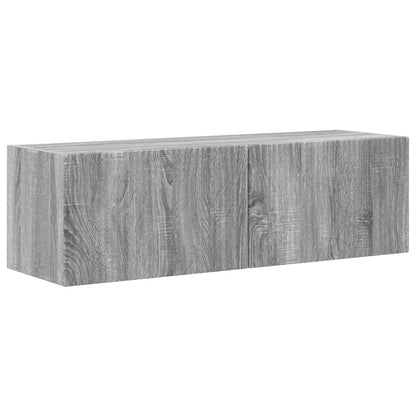 vidaXL TV-Schrankset 4 pcs Graues Sonoma Holzwerkstoff