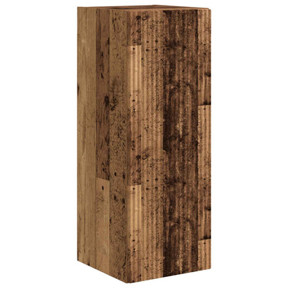 vidaXL TV-Schrankset 4 pcs Altholz Holzwerkstoff