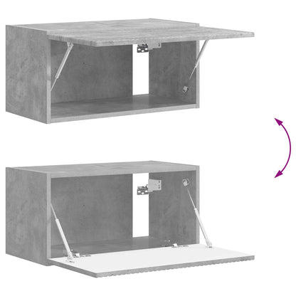 vidaXL TV-Schrankset 4 pcs Beton Grau Holzwerkstoff