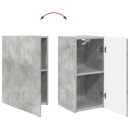 vidaXL TV-Schrankset 4 pcs Beton Grau Holzwerkstoff