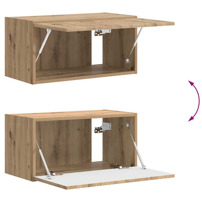vidaXL TV-Schrankset 4 pcs Artisan-Eiche Holzwerkstoff