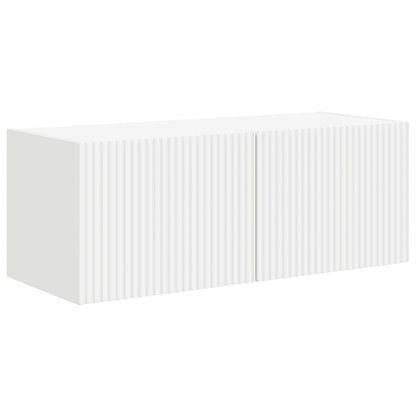 vidaXL TV-Schrankset 4 pcs Weiß Holzwerkstoff