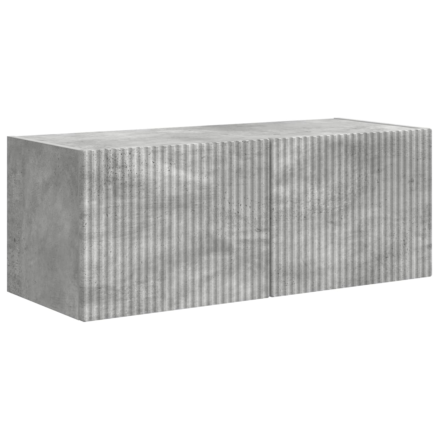 vidaXL TV-Schrankset 4 pcs Beton Grau Holzwerkstoff