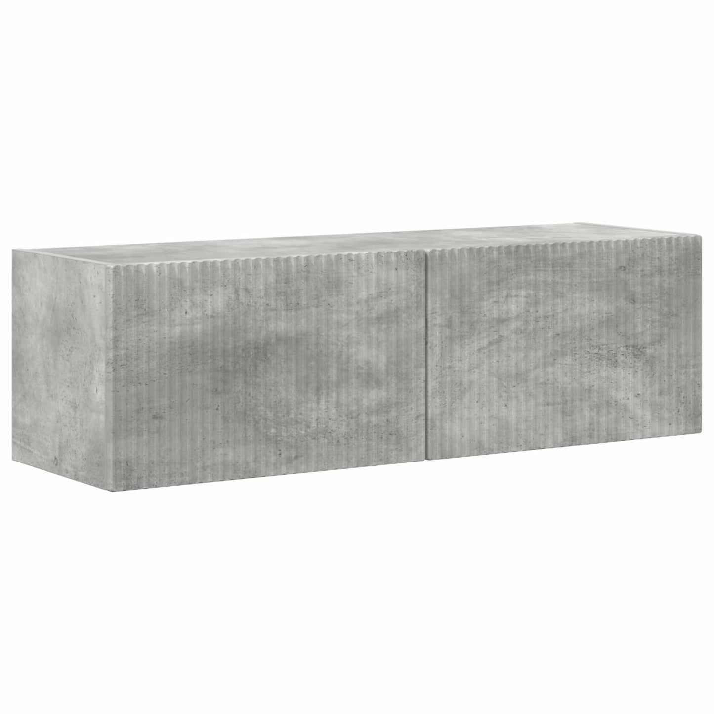vidaXL TV-Schrankset 4 pcs Beton Grau Holzwerkstoff