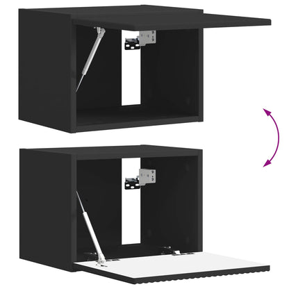 vidaXL TV-Schränk 5 pcs Schwarz